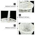 thumbnail image 3 of GOOHOCHY Cestas tejidas duraderas de 6 piezas cestas de ratán distintivas cestas de picnices premium, 3 of 4
