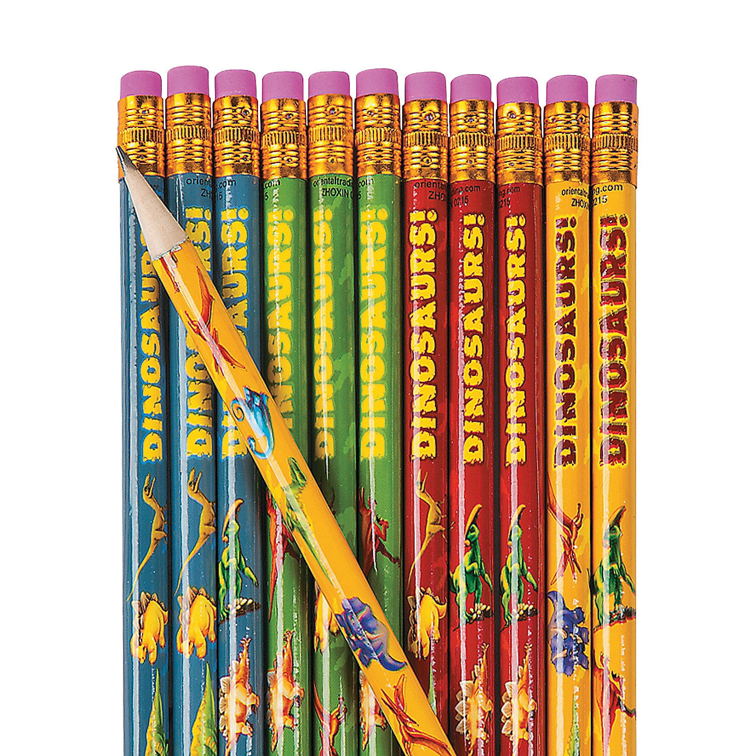 Dinosaur Pencils - Stationery - 24 Pieces