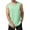 Mint Green, variant on Summer Akafmk Summer Mens Tank Top,Sleeveless Athletic Undershirt for Men,Men Casual Running Exercise Fitness Loose Round Neck Waistcoat