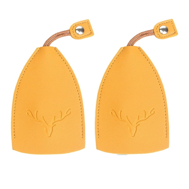 Speravity Bolsas para llaves de 2 uds., bolsa portátil de protección extraíble, funda protectora de gran capacidad, piezas de automóviles Automoción decorativa y accesorios Amarillo