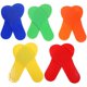 thumbnail image 2 of 10Pcs Soccer Training Markers Sports Training Carpet Marker Football Training Signs Footprints Marker, 2 of 4