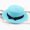 Blue, variant on Nnhblu Hats for Women Deals Clearance Bucket Hat Adult Fashion Sunshade Hat Fisherman's Hat Basin Hat Outdoor Bucket Hat White