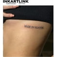 thumbnail image 2 of shiyou-Tattoo Tech, 3 Sheets Small Semi Permanent Tattoo, Adult Art Design Temporary Tattoos, Lasts 1-2 Weeks, Waterproof, Realistic Look, No Adhesive, No Reflection (Made in heaven), 2 of 4