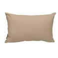 thumbnail image 2 of Parkland Collection Transitional Solid Yellow 18" x 12" Pillow, 2 of 2