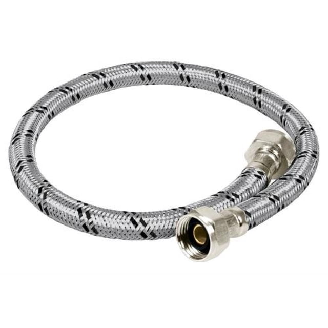 MANGUERA ACE. INOX. FREGADERO 1/2'' X 1/2'' 1 MT FOSET 49526 FOSET FFR-100X