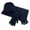 Black, variant on HNMKIU Cozy Winter Knit Scarf Hat Set For Women Men Unisex Soft Yarn Warm Weather Ensemble Accessories RD2 - One Size