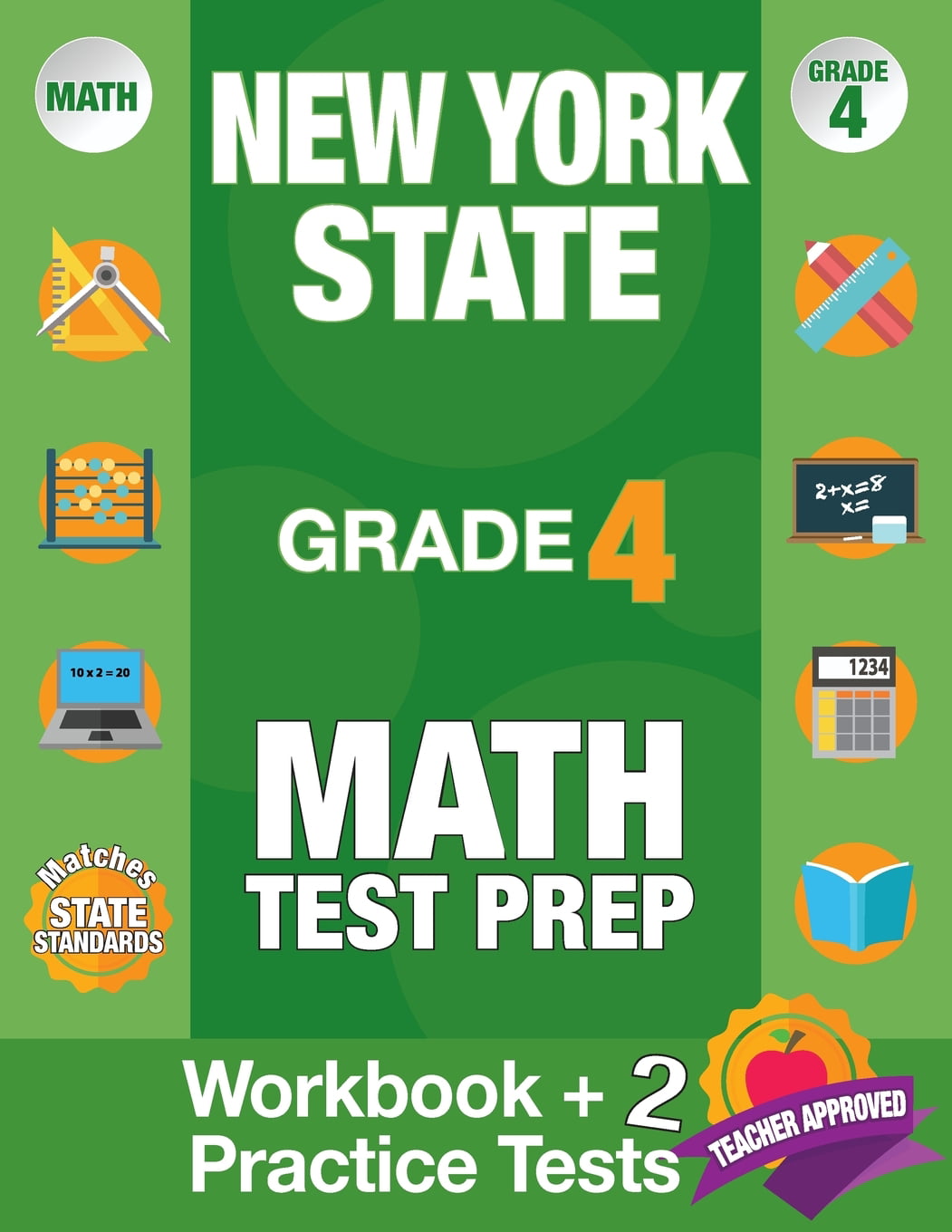 New York State Grade 4 Math Test Prep New York 4th Grade Math Test
