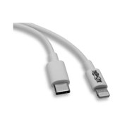 Tripp Lite Lightning To Usb C Sync / Cable Iphone Ipd Usb Type C Usb-c Usb Type-c 3ft Usb Cable Usb-c (m) To Lightning (m) Usb 2.0 20 V 3 A 3 Ft White