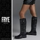 thumbnail image 4 of Botas Frye Melissa con doble suela y botón para mujer, color negro, 7 m, 4 of 7