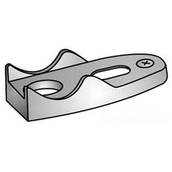 Oz-Gedney 144G, 1-1/4"", Malleable Iron, Rigid/EMT Conduit Clamp Back, 1pc