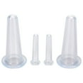 thumbnail image 1 of 4 Pcs/ensemble Ventouses en Silicone à Forte Aspiration pour Masseur Corporel Anti-Cellulite, 1 of 5