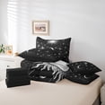 thumbnail image 6 of Feelyou Bohemian Stars Sun Twin Bedding Sets 7-Piece for Child, Tribal Galaxy Moon Bedding Comforter Set, Mystic Vintage Fashion Reversible Sheet Sets, Lightweight Room Decor, 6 of 8