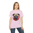thumbnail image 4 of Strange and Cozy Gear Nonchalant Pug Graphic Tee, Sizes S-5XL, 4 of 7