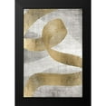 thumbnail image 2 of Brown, Denise 11x14 Black Modern Framed Museum Art Print Titled - Golden Ribbon 2, 2 of 5