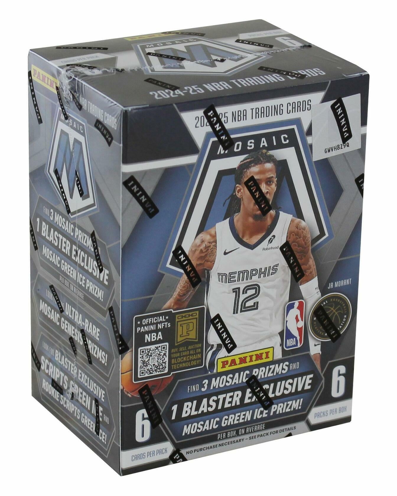 2021-22 Panini Prizm Basketball Retail Box, 24 Packs with Special