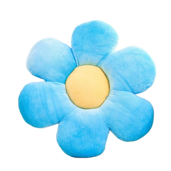 Cute Flower Shaped Floor Pillow Aesthetic Flower Plush Decorative Pillows for Bed Sofa Couch