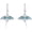 Stingray, variant on Turquoise Stingray Earrings 925 Sterling Silver Manta Earrings Fish Ocean Manta Ray Jewelry for Women Stingray Lovers