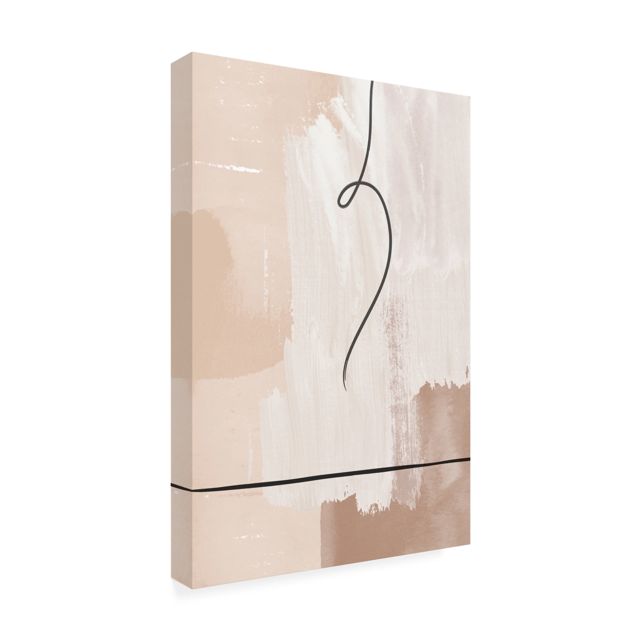 Trademark Fine Art Sally Ann Moss Creamy 3 Canvas Wall Art
