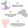 thumbnail image 2 of 12pcs Small Resin Mermaid Tail Statues Mermaid Tail Figurines Delicate Cake Decorations, 2 of 8