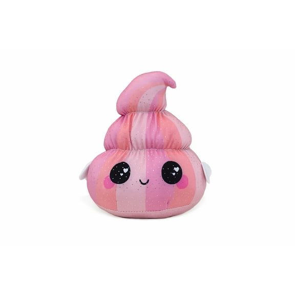 Glitter Galaxy 6-Inch Pink Poop Collectible Plush