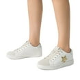 thumbnail image 6 of Dream Pairs Women’s Low-Top Fashion Sneakers – Lace-Up Casual Shoes with Breathable Lining, 6 of 7
