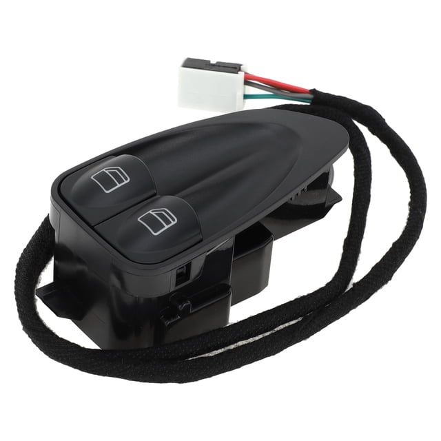 Interruptor de ventana eléctrica Unique Bargains No.2308211351 Interruptor de control de ventana para Mercedes-Benz SL500 SL550 SL600 Negro