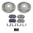 thumbnail image 2 of PowerStop Front Semi-Coated Rotor and Low-Dust Ceramic Brake Pad Kit SC2316, 2 of 3