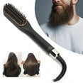 thumbnail image 4 of Beard Straightening Comb, Convenient Beard Straightener Brush Light Weight Electric Men Hair Straightener, Ladies Mini Straight Hair Comb For Hair Comb EU Plug,US Plug, 4 of 8