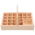 thumbnail image 2 of Shisuyan 1Pc Essential Oil Bottle Stand Essential Oil Organizer Display Storage Box (Wood), 2 of 8