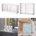 thumbnail image 4 of Acrylic Napkin Holder for Table Top Clear Napkin Caddys Luncheon Napkins Organizers Serviette Dispenser Kitchen Tool, 4 of 5