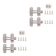 thumbnail image 4 of ZheElen 2 Pcs Boulons de Porte de Sécurité Fiables et Durables Faciles à Installer Assure Sécurité et Intimité Argent 2Ensemble, 4 of 6