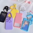 thumbnail image 2 of LICEWO 4Pcs Lightweight Portable Keychain Card Holder Sleeve Star Design for Commute, 2 of 13
