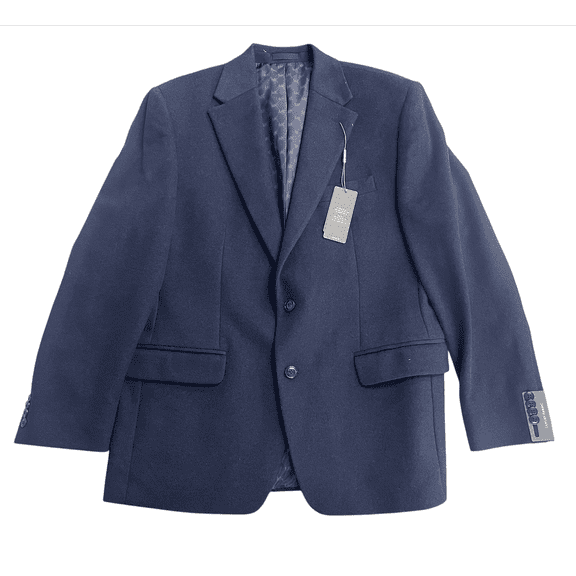 Michael Kors Mens Classic fit Wool Cashmere Sport Coat Blazer 42 R Navy Blue
