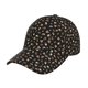 thumbnail image 1 of Fotbe Flower Pattern On Black Gorro Clásico de Béisbol, Gorra Ajustable con Broche Snapback, Gorro de Exterior de Algodón Suave, 1 of 6
