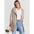 thumbnail image 6 of ANRABESS Womens Cardigan Sweater Open Front Knit Long Coatigan Dressy Casual Jacket Coat 2026 Fall Outfits Classy Clothes Deep Apricort X-Small, 6 of 11