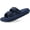 Blue, variant on Sandals for Women and Men - Pillow Slippers - Double Buckle Adjustable Slides - EVA Flat Sandals