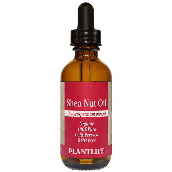 Plantlife Shea Nut Carrier Oil - Cold Pressed, Non-GMO, and Gluten Free Carrier Oils - for Skin, Hair, and Personal Care - 2 oz