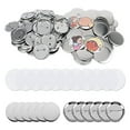 thumbnail image 1 of 100pcs Tinplate Badge Consumables Badge Consumables Badge Machine For DIY Craft Making Badge Accessories, 1 of 4