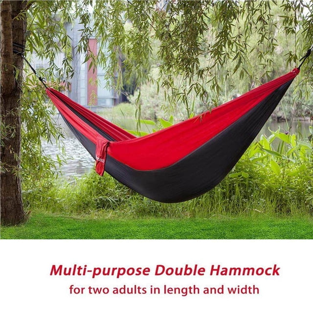 ruzhgo Hamac de Camping Léger Hamac Portable Hamac Double pour Randonnée Camping Voyage Plage
