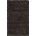 thumbnail image 2 of SAFAVIEH Charlotte Solid Plush Shag Area Rug, Brown, 8' x 10', 2 of 3