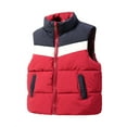 thumbnail image 2 of KYAIGUO Kids Toddler Jacket Vest Winter Warm Sleeveless Jacket Coat Soft Lining Waist Warmer Suitable for Boys and Girls 3-10 Years Old, 2 of 7