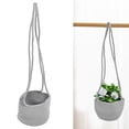 thumbnail image 4 of Hanging Plant Holder, Foldable Durable Easy To Install Hanging Basket Adjustable  For Vegetables For Cosmetics For Plant Stand Gray, 4 of 8