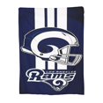 thumbnail image 1 of Manta de franela suave y acogedora personalizada de Rams Football para hombres y mujeres, se puede usar en la cama, el sofá, para acampar, para ver películas o viajar, 30 x 40 pulgadas, 40 x 50, 1 of 8