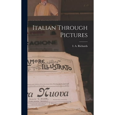 Italian Through Pictures, (Hardcover)
