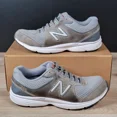 thumbnail image 1 of New Balance 411 Shoes Mens Size 10.5 4E Extra Wide Gray Walking Athletic Sneaker, 1 of 6