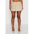 thumbnail image 4 of Womens Trendy High Waisted Mini Bubble Hem Skort, 4 of 6
