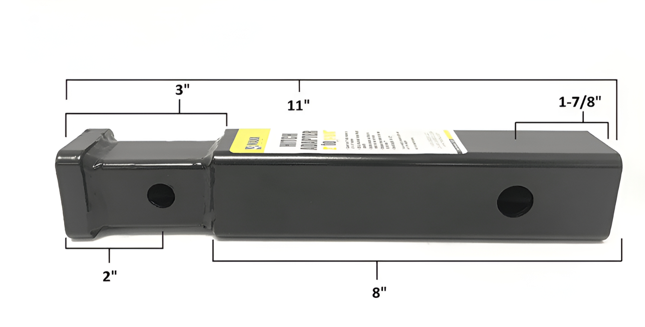 Adaptateur Récepteur Attelage MaxxHaul 70032 - 1-1/4" à 2" (Classe II)