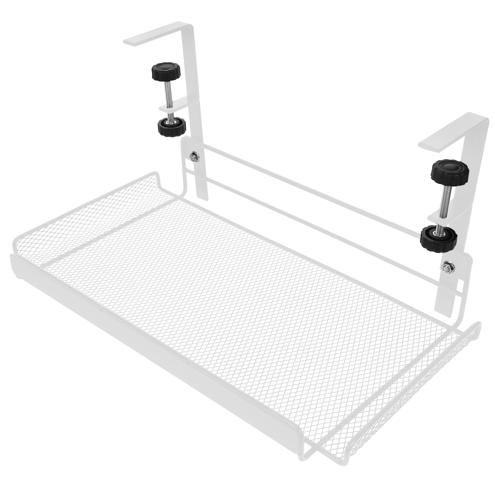 TEHAUX  under Desk Storage Organizers Table Hanging Basket
