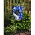thumbnail image 2 of Carolines Treasures SS4659-FLAG-PARENT Akita Winter Snowflakes Holiday Flag  multicolor, 2 of 2