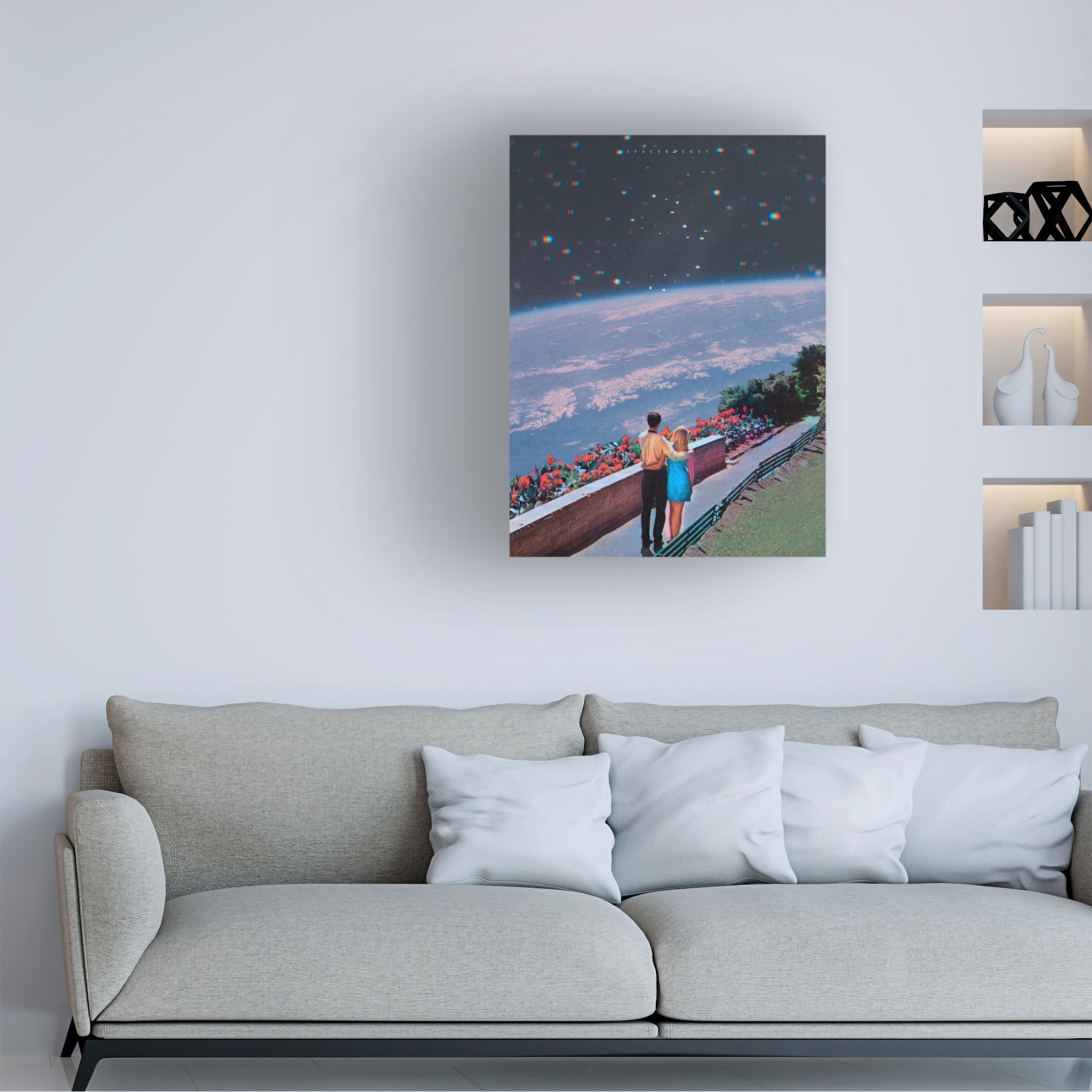 Trademark Fine Art spacerocket art 430 Canvas Wall Art